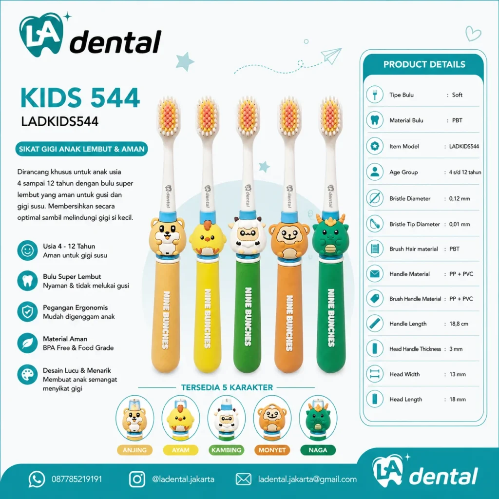 Sikat Gigi Anak KIDS 544 SERIES